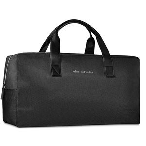 John Varvatos Travel Overnight Duffel Black Bag